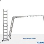 4x5 ALDORR Home - Mehrzweckleiter mit Arbeitsplattform - 5,7 Meter