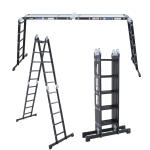 4x5 ALDORR Professional - Mehrzweckleiter mit Arbeitsplattform - 5,7 Meter