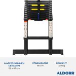 3,20 Meter ALDORR Professional - Teleskopleiter