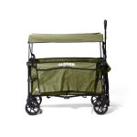 Bollerwagen – XL – Faltbar – 100L – Grün - Inklusive Campingstuhl