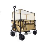 Bollerwagen – XL – Faltbar – 200L – Beige