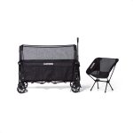 Bollerwagen - XXL - Faltbar - 300L - Schwarz