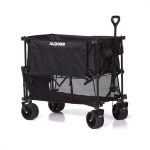 Bollerwagen - XXL - Faltbar - 400L - Schwarz