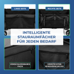 Bollerwagen - XXL - Faltbar - 400L - Schwarz