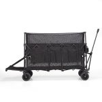 Bollerwagen – XXL – Faltbar – 600L – Schwarz