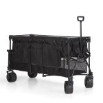 Bollerwagen – XXL – Faltbar – 600L – Schwarz
