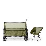 Bollerwagen - XXL - Faltbar - 300L - Grün