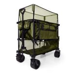 Bollerwagen - XXL - Faltbar - 400L - Grün