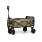 Elektrischer Bollerwagen – XL – Faltbar – 255 L – Grün