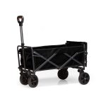 Elektrischer Bollerwagen – XL – Faltbar – 255 L – Schwarz