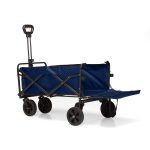 Elektrischer Bollerwagen – XL – Faltbar – 255 L – Blau