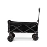Elektrischer Bollerwagen – XL – Faltbar – 255 L – Schwarz