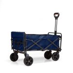 Elektrischer Bollerwagen – XL – Faltbar – 255 L – Blau