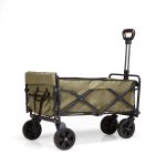 Elektrischer Bollerwagen – XL – Faltbar – 255 L – Grün