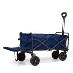 Elektrischer Bollerwagen – XL – Faltbar – 255 L – Blau