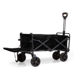 Elektrischer Bollerwagen – XL – Faltbar – 255 L – Schwarz