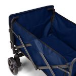 Elektrischer Bollerwagen – XL – Faltbar – 255 L – Blau