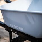 ALDORR Schubkarre - 170 Liter - Stahl - 1 Luftreifen