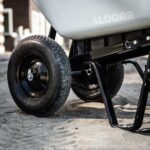 ALDORR Schubkarre - 170 Liter - Poly - 2 Luftreifen