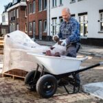 ALDORR Schubkarre - 170 Liter - Poly - 2 Luftreifen