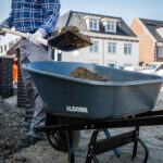 ALDORR Schubkarre - 170 Liter - Poly - 1 Luftreifen