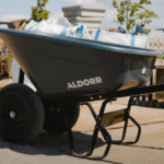 ALDORR Schubkarre - 170 Liter - Poly - 1 Luftreifen