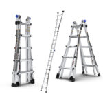 4x5 ALDORR Professional 5,70 M - Teleskop-Mehrzweckleiter