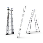 4x6 ALDORR Professional 6,90 M - Teleskop-Mehrzweckleiter