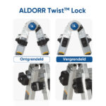 4x6 ALDORR Professional 6,90 M - Teleskop-Mehrzweckleiter
