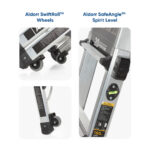 4x6 ALDORR Professional 6,90 M - Teleskop-Mehrzweckleiter