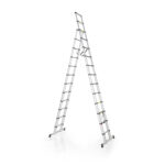 3,60 + 4,20 Meter ALDORR Home - Teleskop-Klappleiter