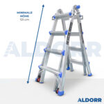 4x4 ALDORR Home 4,10 M - Teleskop-Mehrzweckleiter